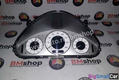 Щиток приборов в милях Мерседес W211